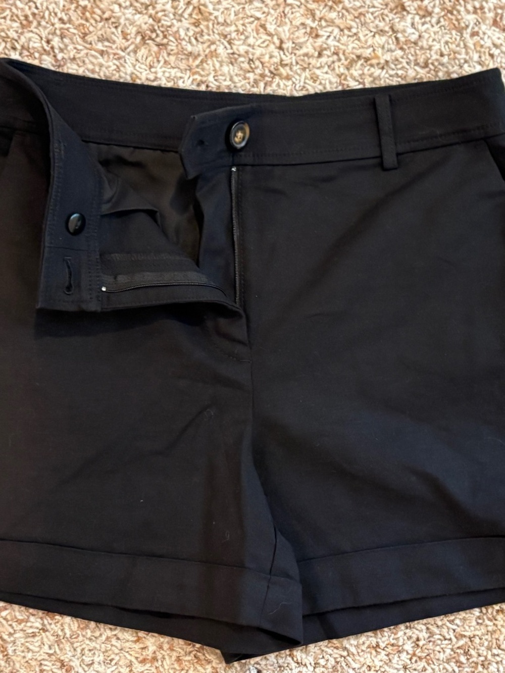 Loft black shorts